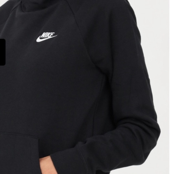 Nike cowl neck black sweatshirt Nike hoodie size XS workout causal hoodie sports - Picture 3 of 9